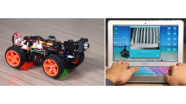 PiCar-V Video Streaming Car for Raspberry Pi (remote control app/web browser and Python code) смотреть онлайн
