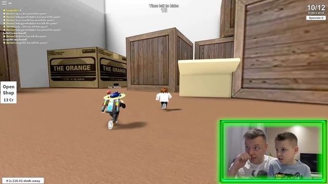 ПРЯТКИ в ROBLOX Нас НАШЛИ ? Где спрятаться в Hide and Seek в Роблоксе смотреть онлайн