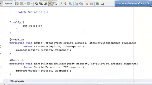 Servlet Tutorials For Beginners 2 How to create servlet application in netbeans ide смотреть онлайн