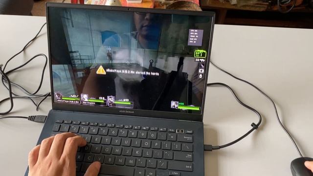 ASUS Zenbook 14 OLED UX3402Z Intel i7 Gameplay clip: Left 4 Dead 2 смотреть онлайн