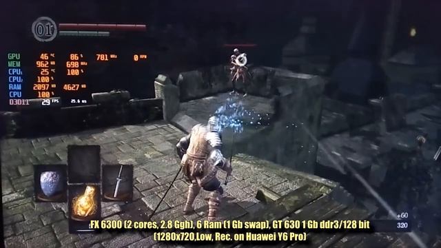 Dark Souls Remastered на слабом ПК (Fatal Error, 2-4 Cores, 4-6 Ram, GeForce 630/Radeon 7770) смотреть онлайн