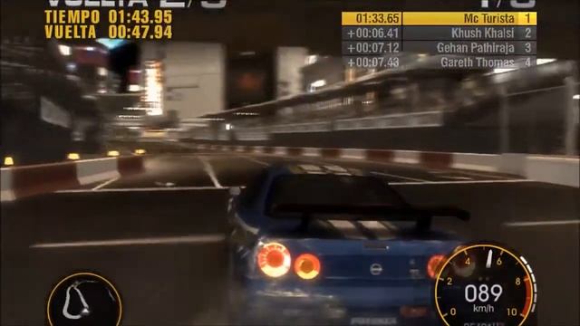 Jugando GRID (Nissan Skyline GT-R Z-TUNE) Part 1/2 смотреть онлайн