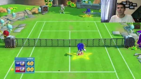 Sega Superstars Tennis - Superstars Mode - Sonic Part 1