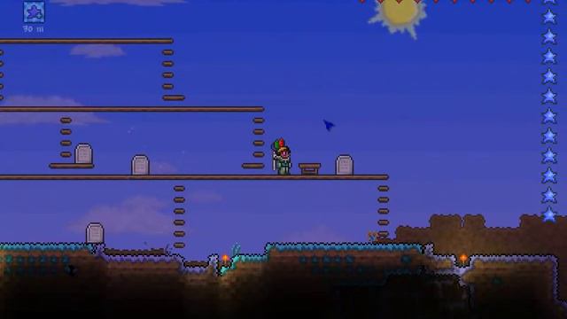 Terraria-Crystal Storm vs. Megashark (eater of worlds) смотреть онлайн