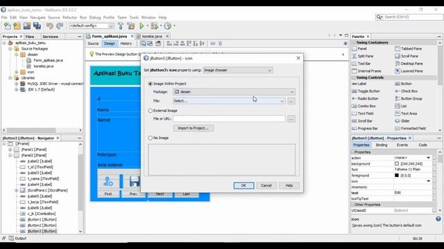 2. Belajar Anti Gagal ! Menambahkan Icon di Jframe Java Netbeans смотреть онлайн