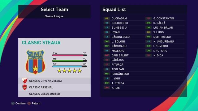 (PS4) PES 2021: 107 Classic Clubs by jiangwei Update Season 2022-2023 смотреть онлайн