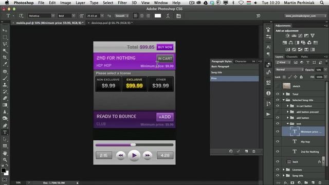Default Type Styles in Photoshop CS6.1 смотреть онлайн