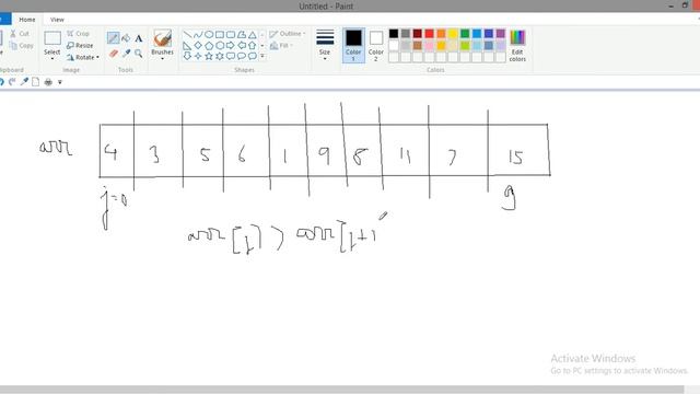 Java Bubble sort , sorting an array , a good and beautifully explained program on Blue J смотреть онлайн