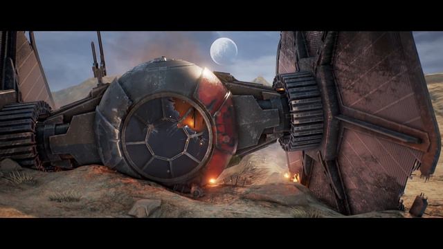 Realtime - TIE Fighter Crash Site. смотреть онлайн