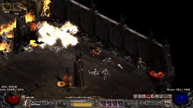 [Project Diablo II: Season 8, Hardcore] Tier 2 Diablo Clone attempt | Round 2! :) KEKW смотреть онлайн