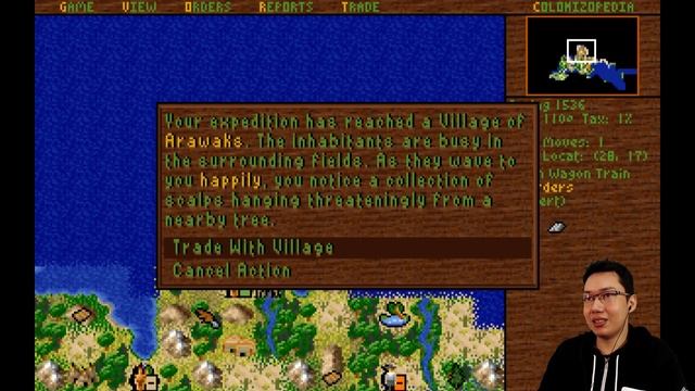 I play Sid Meier's COLONIZATION for the first time! смотреть онлайн