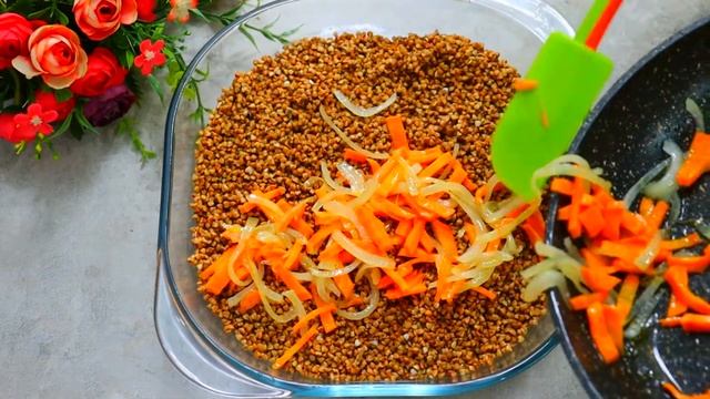 Как вкусно приготовить гречку с курицей в духовке? смотреть онлайн