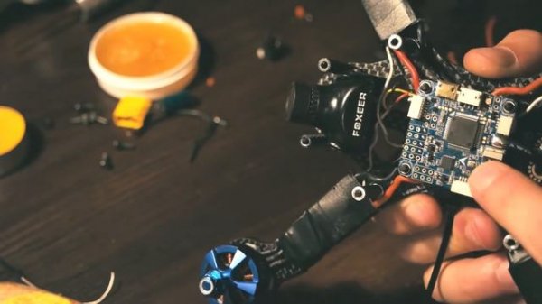 Хитрая, но удобная сборка коптера на Omnibus F4 Pro V2 + GLX-F