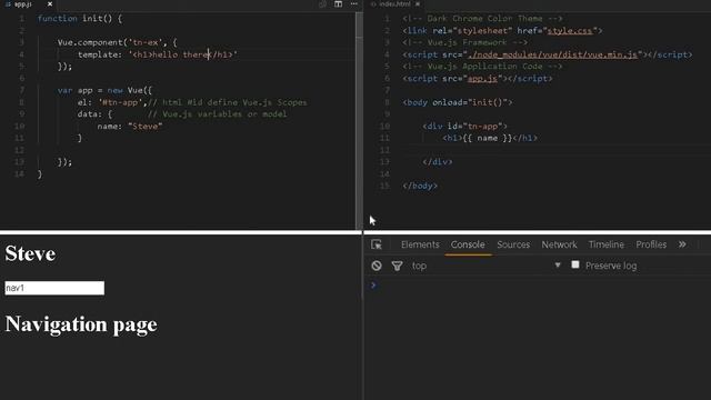 18 Vue js 2 Components Dynamic inline-template смотреть онлайн