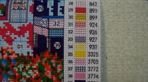 Китайский набор для вышивания с нанесенным рисунком