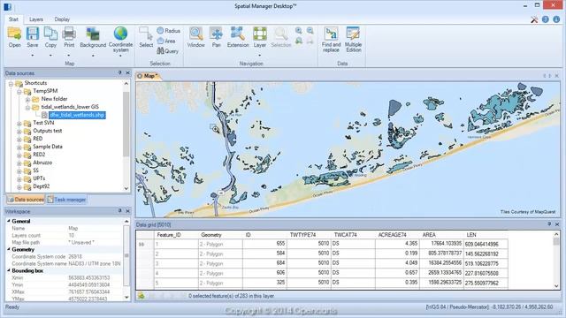 Separate layers to discriminate data - Spatial Manager™ (SR) смотреть онлайн