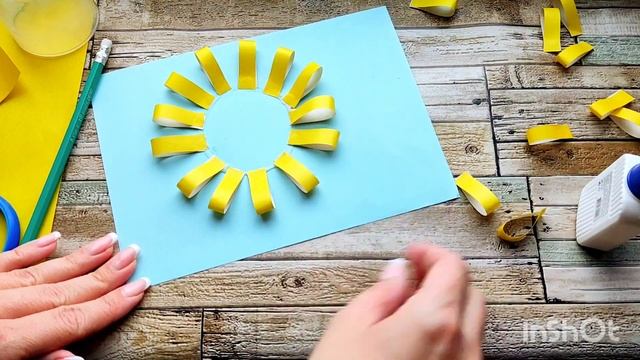 объемная аппликация СОЛНЦЕ ☀️ смотреть онлайн