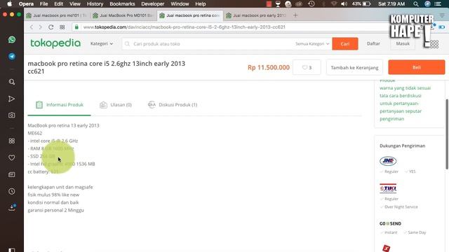 Pilih Macbook Pro Layar Retina atau Non Retina Display? смотреть онлайн