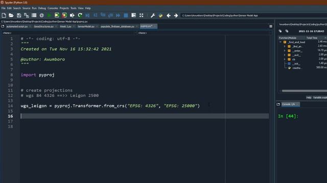 Transform Coordinates between Different Reference Systems using Python Pyproj Library #EPSG #WGS84 смотреть онлайн