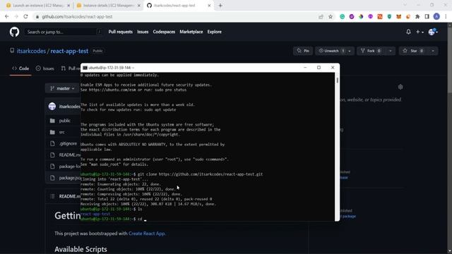 How to Deploy React App on AWS EC2 #aws #ec2 смотреть онлайн