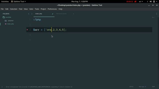6-Arrays-Foreach | المصفوفات و الجملة التكرارية смотреть онлайн