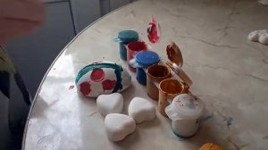 Как покрасить гипсовую фигурку. Окрашивание гипсовых фигурок гуашью