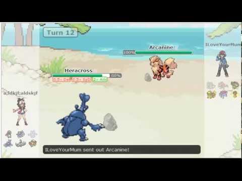 Покемон онлайн Баттлхерракросс с усилением МОКСИ смотреть онлайн