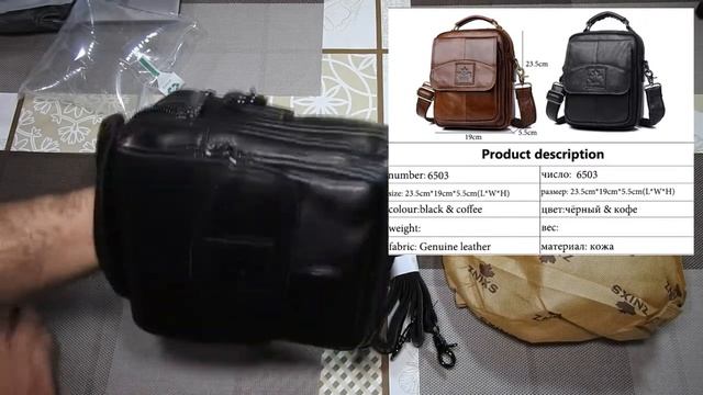Обман! Купил кожаную сумку на Ali, вместо ZZNICK 6507 пришло ZNIXS 6503 - открываю спор смотреть онлайн