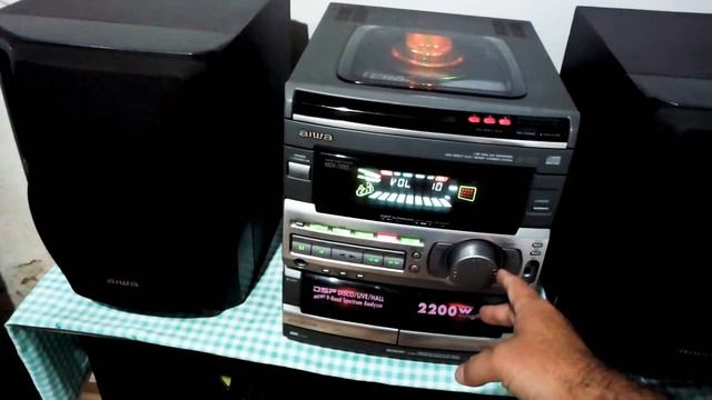Minha nova aquisição AIWA NSX S90!!! смотреть онлайн
