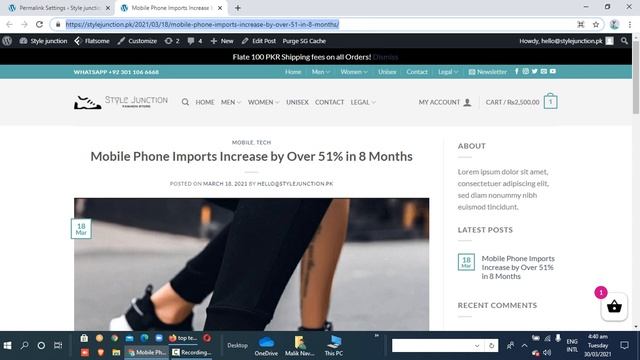 How to Change the Permalinks in WordPress || How to Change Link Structure in WordPress смотреть онлайн