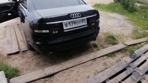 Звук выхлопа ауди а6 с6 4f 2.8л. 2008г. Audi a6 c6 4f 2.8l. 2008.