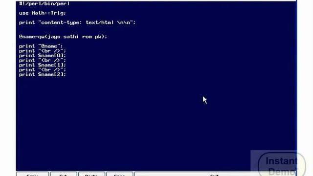 PERL Arrays and Indexing смотреть онлайн
