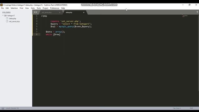 TUTORIAL CARA PEMBUATAN JSON PADA PHP смотреть онлайн