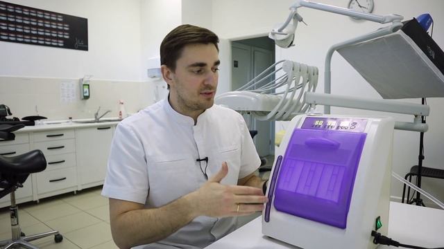 Уход за стоматологическими наконечниками. Аппарат для смазки наконечников смотреть онлайн