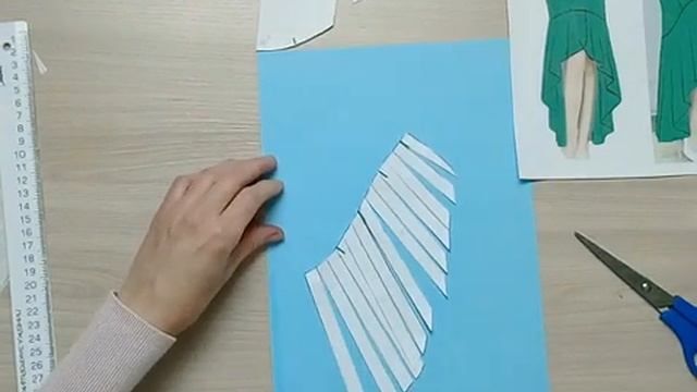 Моделирование волана на фигурном шве смотреть онлайн