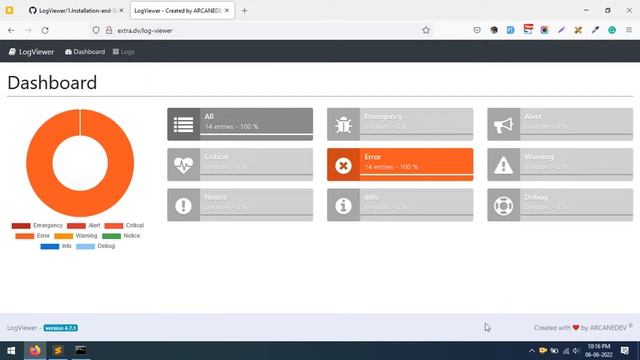 Laravel Log Viewer | Laravel Log Viewer Using Logviewer Package In Laravel | arcanedev/log-viewer смотреть онлайн