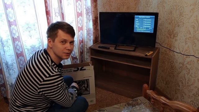 Обзор телевизора e-Star LED 32D4T2 HD Лучший дешёвый телевизор для кухни или спальни СПАСИБО СОХО смотреть онлайн