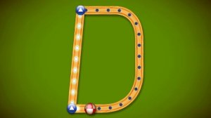 LetterSchool Nelson UK Style Cursive Uppercase Letters A-G (Level 1)