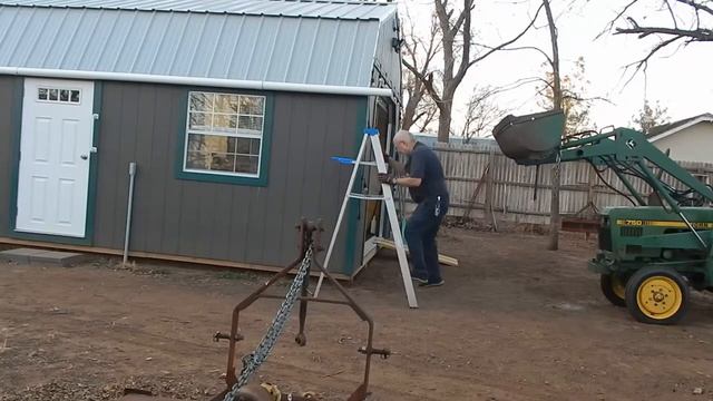 Shop (Tin Roof) Rain Gutter Project, using 3" OD- Sch. 20 PVC (Experiment) смотреть онлайн