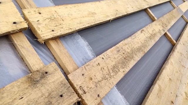 мансардная крыша часть 3 собираем обрешетку))) смотреть онлайн