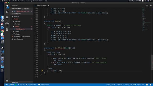 Let's Make TETRIS in Unity смотреть онлайн