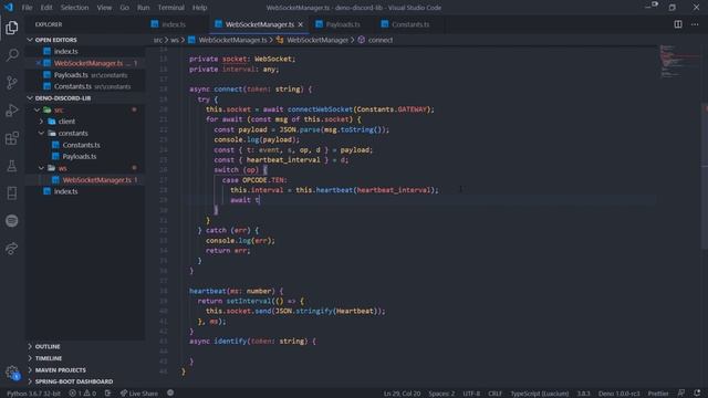 Creating a Discord Library with Deno & TypeScript #2 смотреть онлайн