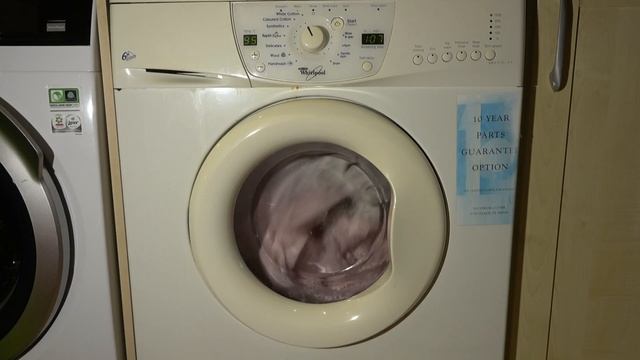 Whirlpool 6th sense AWM8123 : white Cotton 95'c смотреть онлайн