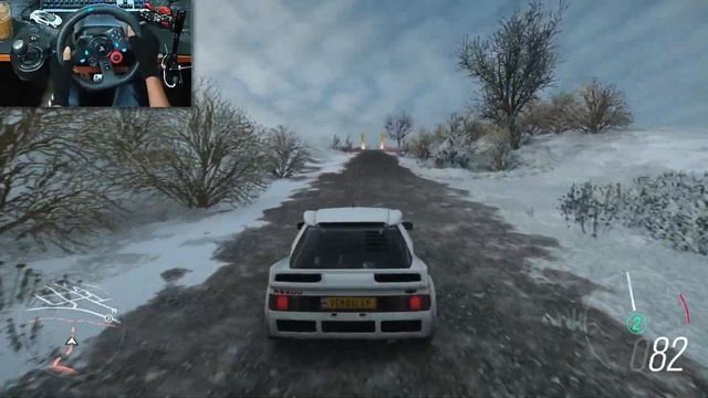 FORD RS200 EVOLUTION 1985 Free Roam In Forza Horizon 4 Gameplay With Logitech G29 смотреть онлайн