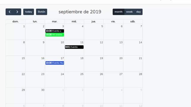 (38) Calendario web con Fullcalendar v4 y Laravel - Selector hora смотреть онлайн