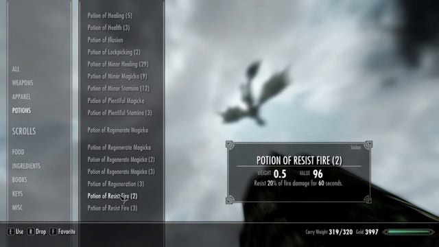 Skyrim | My First Dragon Fight (Khajiit Mage) смотреть онлайн