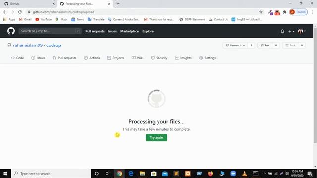 How to Upload Files or Projects on GitHub in 3mins смотреть онлайн