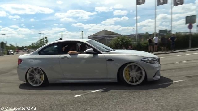 Cars Leaving Carmeets - BEST OF FAILS, CLOSE CALLS, ALMOST CRASHES! BMW M, Audi RS, Mustang, AMG Et