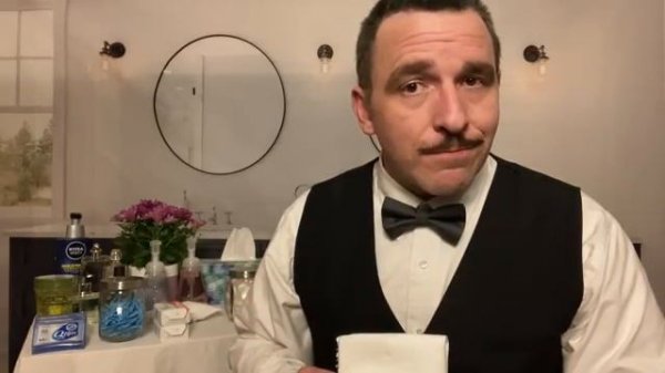 Elegant Gentlemen’s Restroom Attendant 🫧🧼🧴(ASMR Role Play)