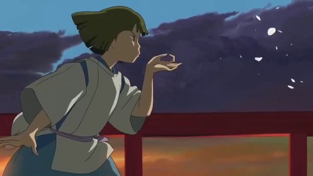 Spirited Away- romantic scene(most heart touching anime ever) смотреть онлайн